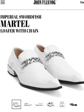 John Fluevog MARTEL
LOAFER WITH CHAIN - men’s 9